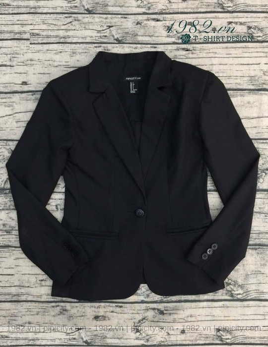 áo khoác vest màu đen